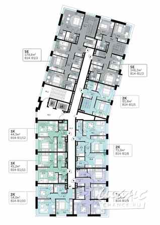 1-к квартира, 44.5 м², этаж 2/10 Москва - изображение 1