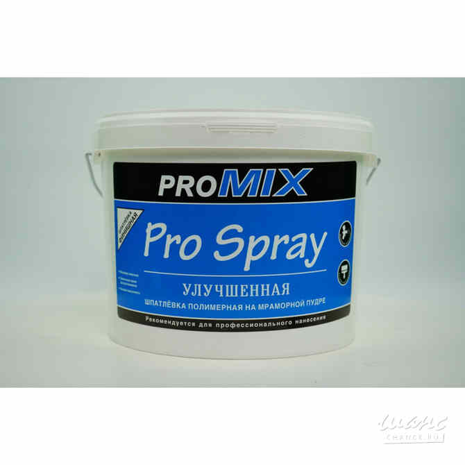 Финишная шпатлевка-шпаклевка PROMIX Промикс Pro Spray, 18 кг Видное - изображение 1