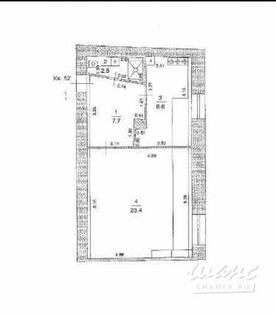 1-к квартира, 42.2 м², этаж 1/3 Нижний Новгород - изображение 6