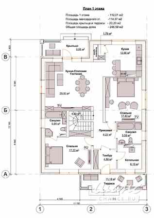 Коттедж 245 м², Славянская улица, 3 Москва - изображение 3