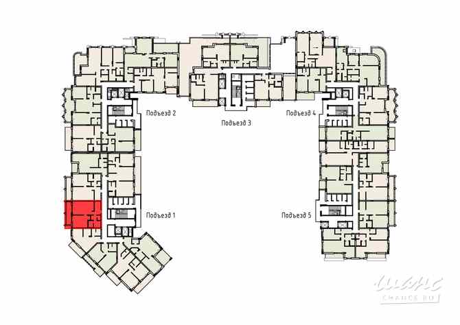 1-к квартира, 61.6 м², этаж 6/13 Калининград - изображение 3