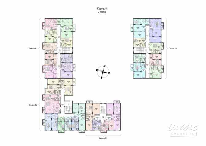 2-к квартира, 66.72 м², этаж 2/4 Ломоносов - изображение 1