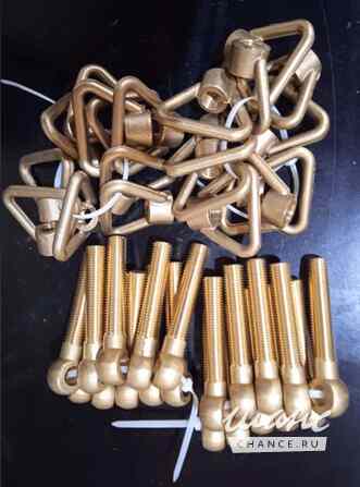 Комплекты судовые латунные (откидной болт/гайка барашек) Тюмень - изображение 4