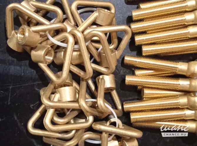 Комплекты судовые латунные (откидной болт/гайка барашек) Тюмень - изображение 3