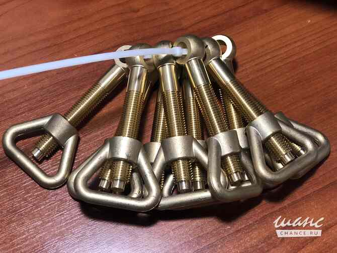 Комплекты судовые латунные (откидной болт/гайка барашек) Тюмень - изображение 2