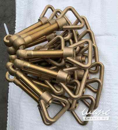 Гайки барашки, болты откидные судовые латунные ЛС 59 Тюмень - изображение 4