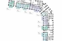 2-к квартира, 67.3 м², этаж 1/7