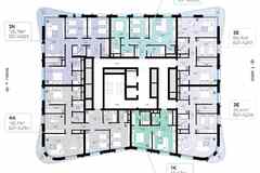 2-к квартира, 81.26 м², этаж 10/13