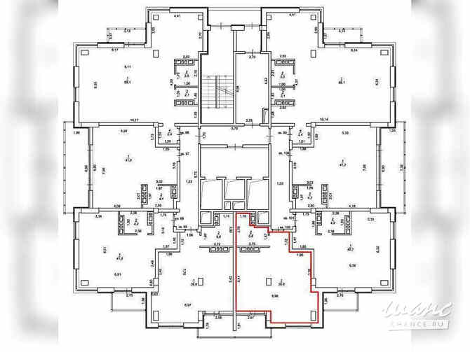 1-к квартира, 45.6 м², этаж 17/22 Владивосток - изображение 8