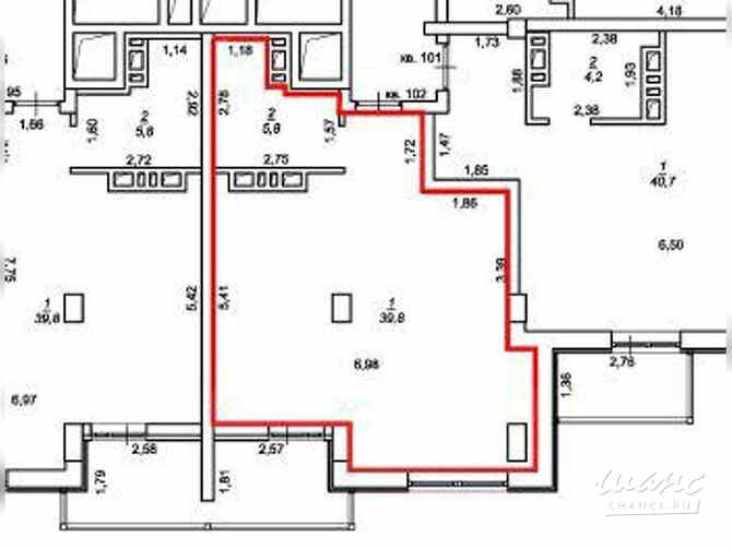 1-к квартира, 45.6 м², этаж 17/22 Владивосток - изображение 9