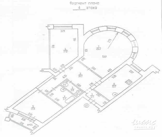 3-к квартира, 98.8 м², этаж 4/5 Брянск - изображение 3