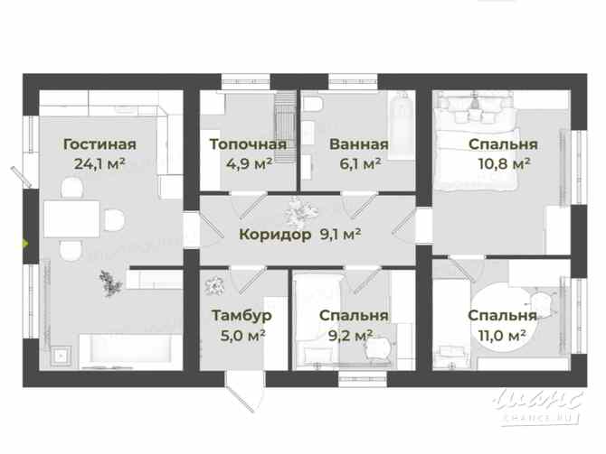 Коттедж 80 м², Сиреневый проезд Москва - изображение 3