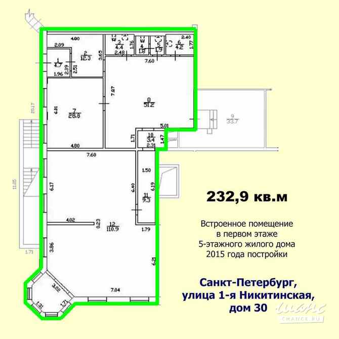 Аренда помещения различного назначения 233 м² Санкт-Петербург Санкт-Петербург - изображение 5