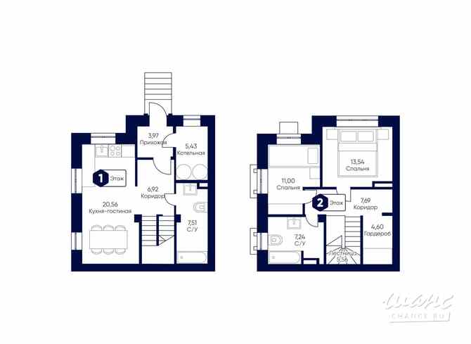 Коттедж 156.5 м², Радости бульвар, 2 Дмитров - изображение 2