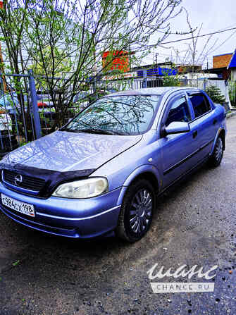 Opel Astra 2003 года МКПП синий металлик седан Санкт-Петербург - изображение 4