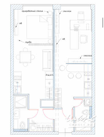 2-к квартира, 59.1 м², этаж 12/16 Москва - изображение 4