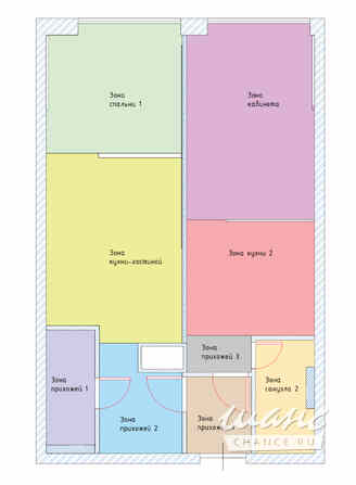 2-к квартира, 59.1 м², этаж 12/16 Москва - изображение 3