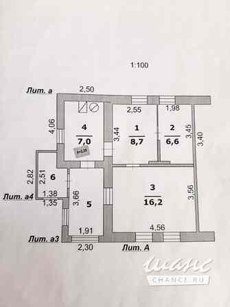 Дом 52.5 м², Черняховского улица Белгород - изображение 3