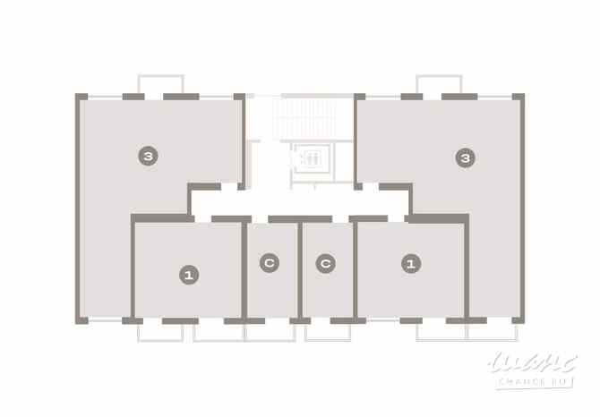 1-к квартира, 21.4 м², этаж 3/9 Екатеринбург - изображение 1