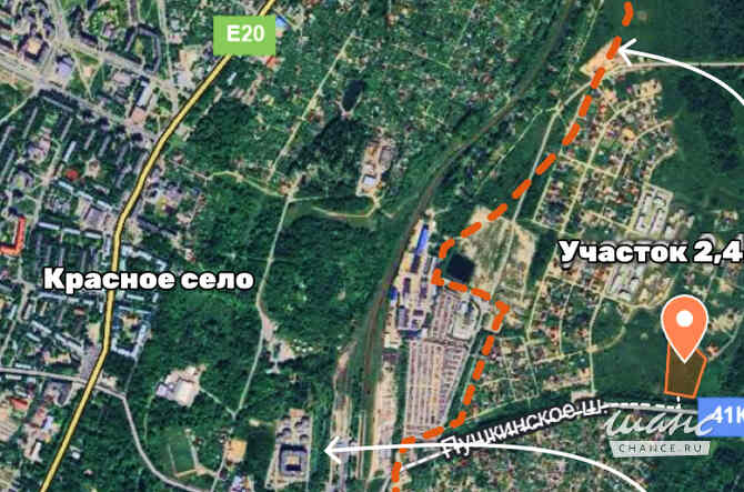 Земельный участок 244 соток, ИЖС, Литовская улица Ломоносов - изображение 2