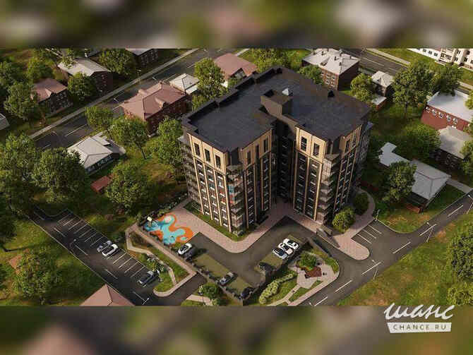 3-к квартира, 89.9 м², этаж 3/8 Томск - изображение 1