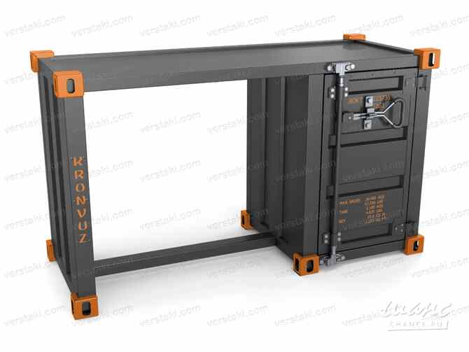 Стол в стиле лофт KronVuz ModStyle MK-T-01 Москва - изображение 1