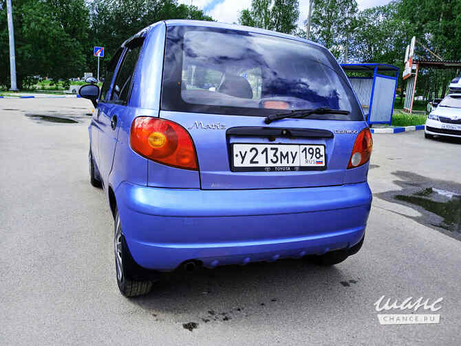 Daewoo Matiz 2008 года АКПП синий металлик хэтчбек Санкт-Петербург - изображение 5