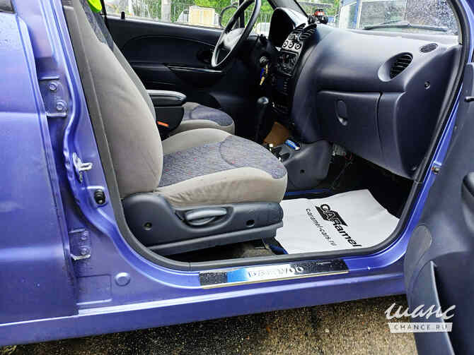Daewoo Matiz 2008 года АКПП синий металлик хэтчбек Санкт-Петербург - изображение 9