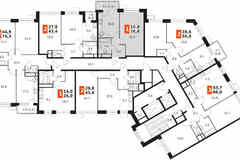 1-к квартира, 38.5 м², этаж 10/22