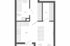 1-к квартира, 30.4 м², этаж 1/22