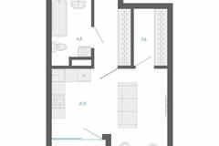 1-к квартира, 30.4 м², этаж 4/32