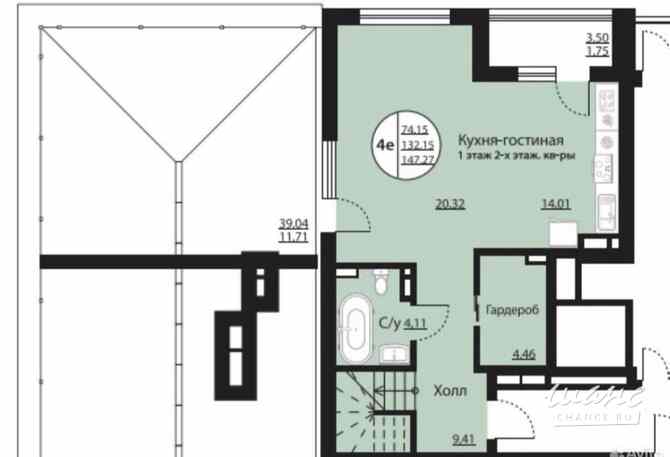 4-к квартира, 147.3 м², этаж 18/18 Воронеж - изображение 5