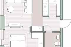 1-к квартира, 38.6 м², этаж 2/27