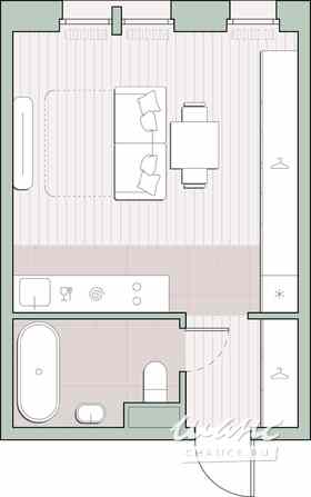 1-к квартира, 28.3 м², этаж 11/4 Москва - изображение 1