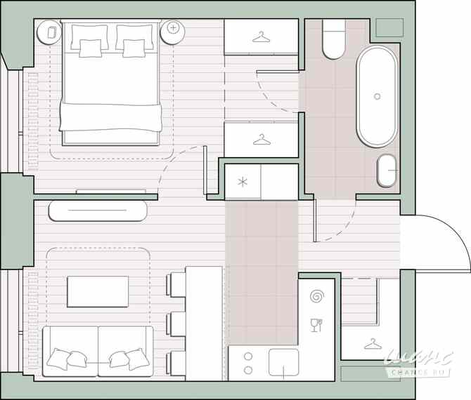 1-к квартира, 35.5 м², этаж 10/27 Москва - изображение 1