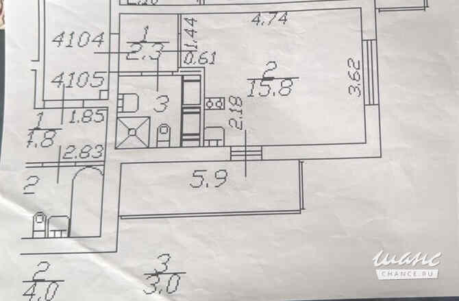 1-к квартира, 21.1 м², этаж 15/24 Санкт-Петербург - изображение 3