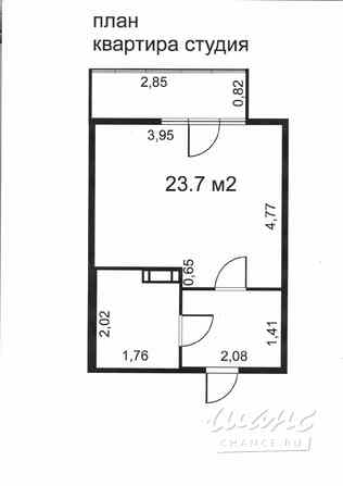1-к квартира, 23.7 м², этаж 6/8 Ломоносов - изображение 3