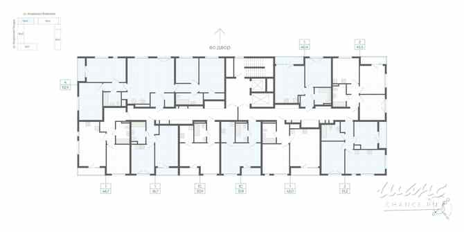 1-к квартира, 46.7 м², этаж 4/32 Екатеринбург - изображение 2