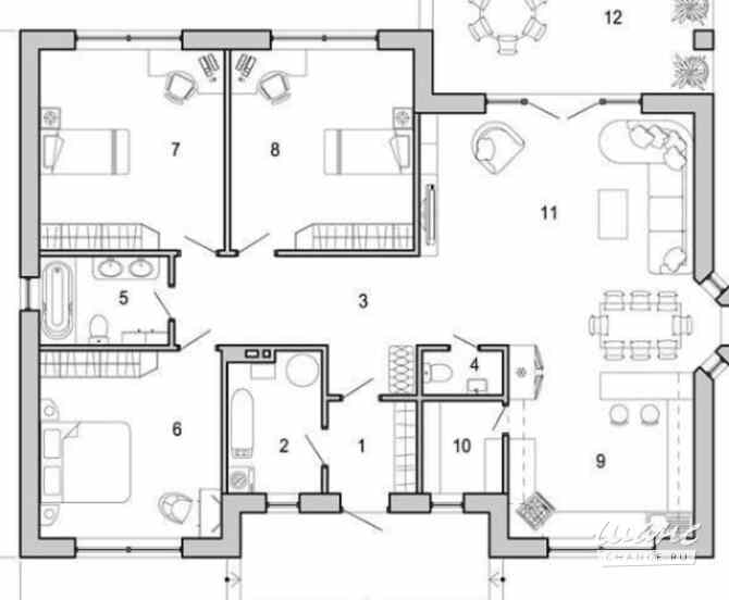 Коттедж 95 м², Молодежная улица, 38 Белгород - изображение 8