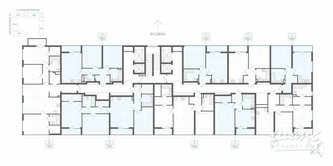1-к квартира, 41.7 м², этаж 8/32 Екатеринбург - изображение 2