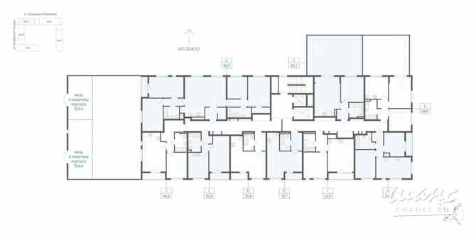 1-к квартира, 30.8 м², этаж 2/15 Екатеринбург - изображение 2