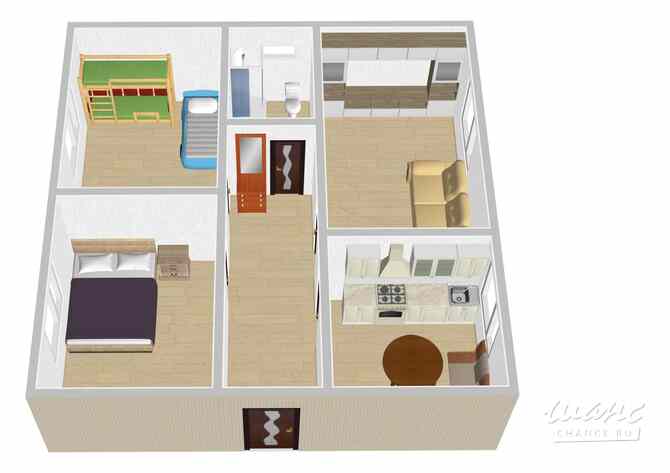 Дом 63.999 м², Молодежная улица Белгород - изображение 5