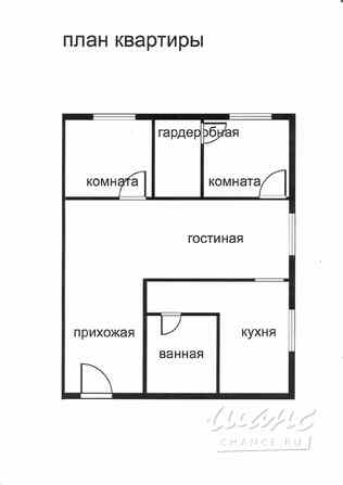 3-к квартира, 59.7 м², этаж 2/2 Тихвин - изображение 3