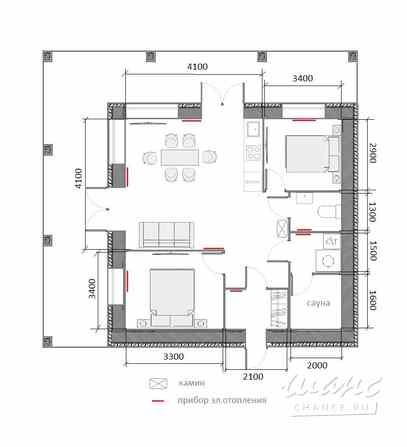 Коттедж 100 м², Река-река микрорайон, 40 Звенигород - изображение 3