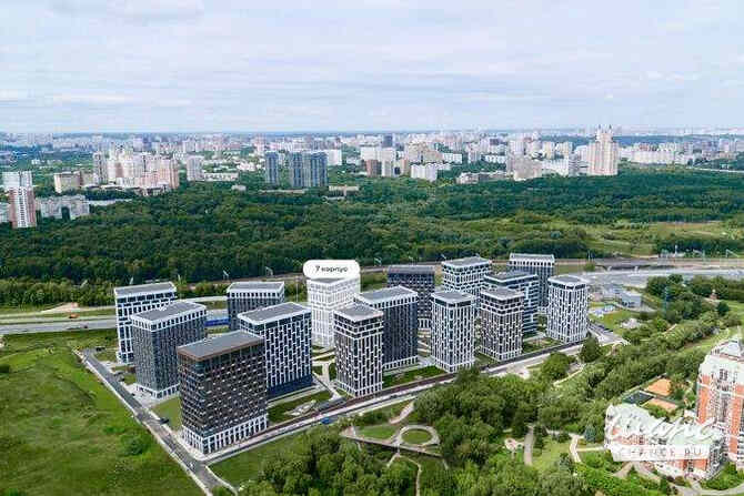 2-к квартира, 67 м², этаж 13/14 Москва - изображение 2