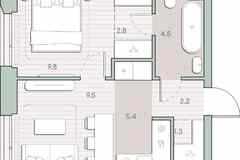 1-к квартира, 35.5 м², этаж 10/27