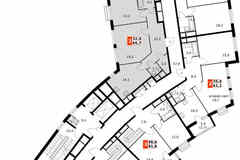 2-к квартира, 66.7 м², этаж 11/11