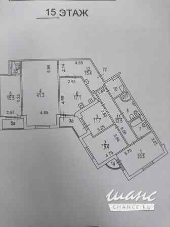 5-к квартира, 180.1 м², этаж 15/26 Москва - изображение 3