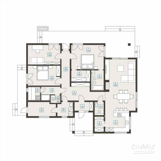 Коттедж 150 м², Парадный проезд Ломоносов - изображение 4