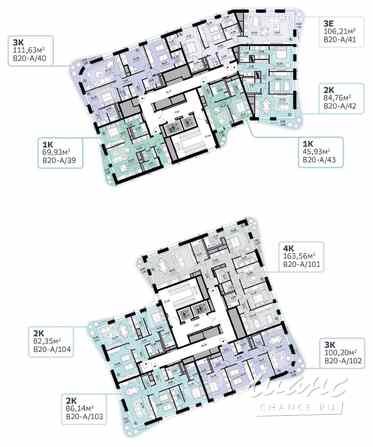 1-к квартира, 69.93 м², этаж 8/13 Москва - изображение 1